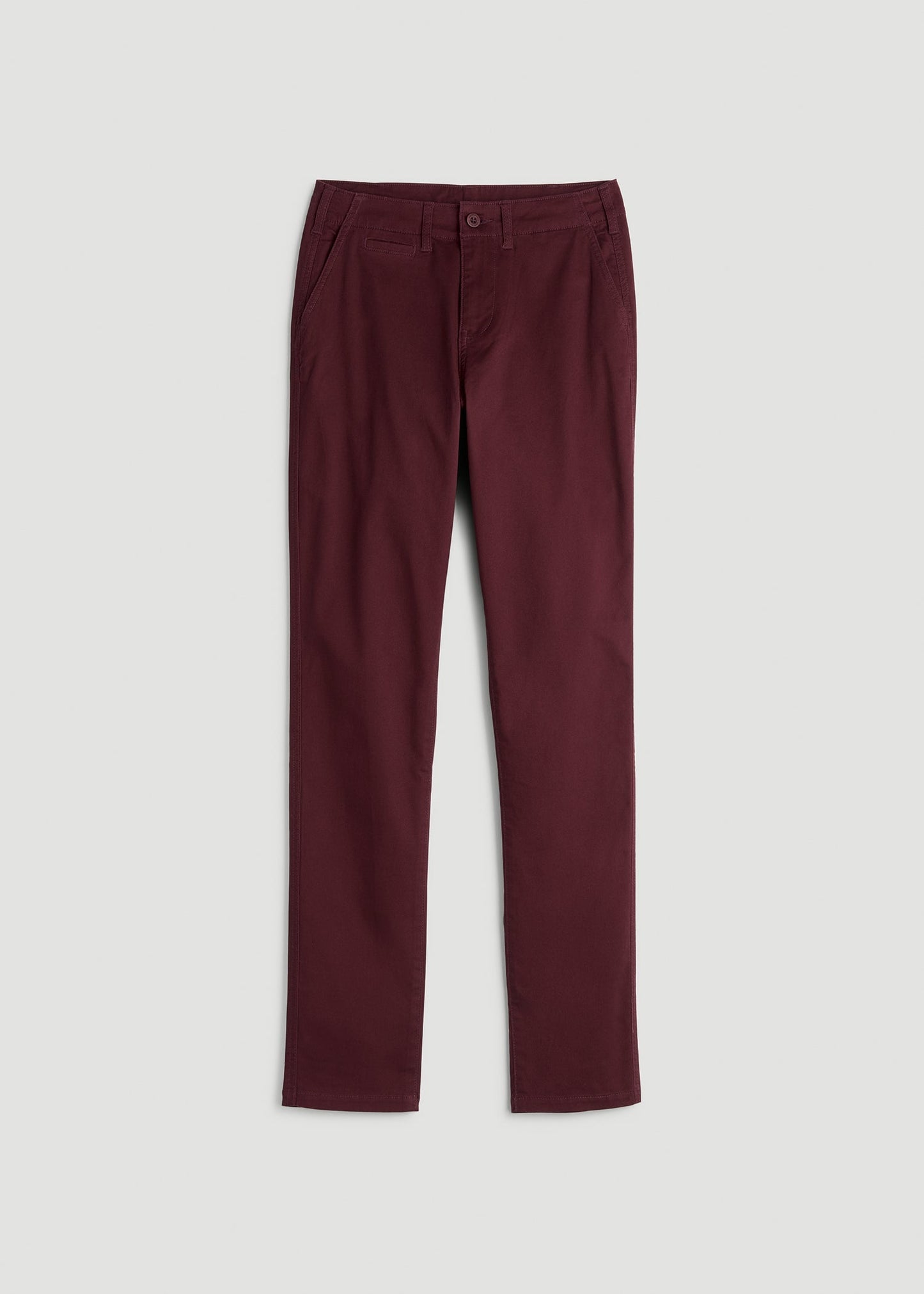 American Tall Women High Rise Tapered Chino Pants for Tall Women in Port Royale