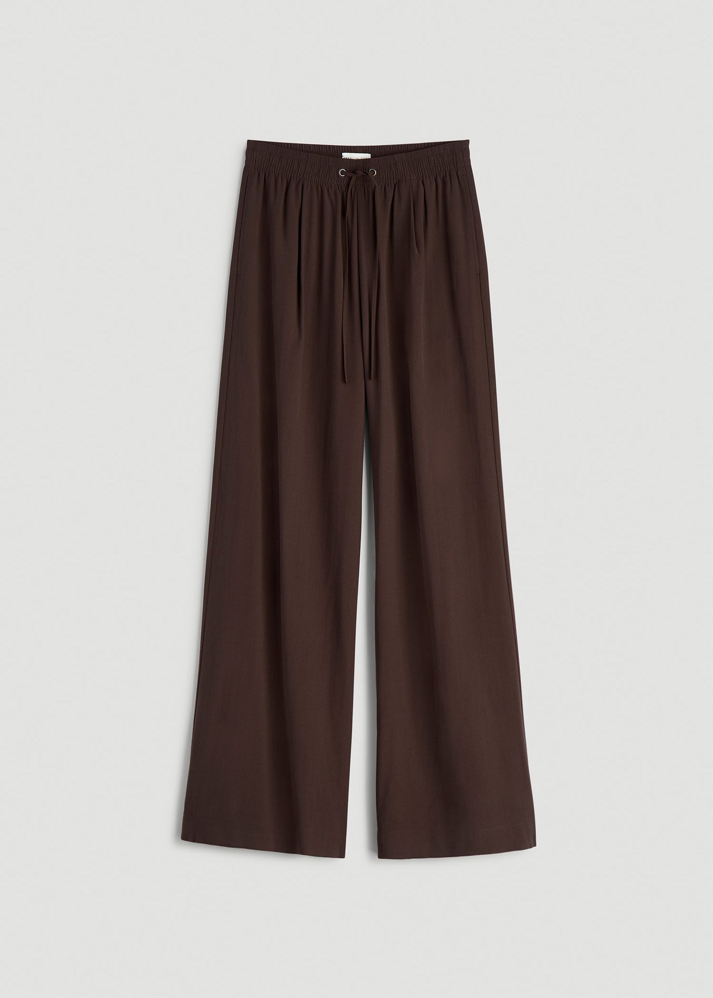 American Tall Women Relaxed Pull-On Pants for Tall Women in Espresso