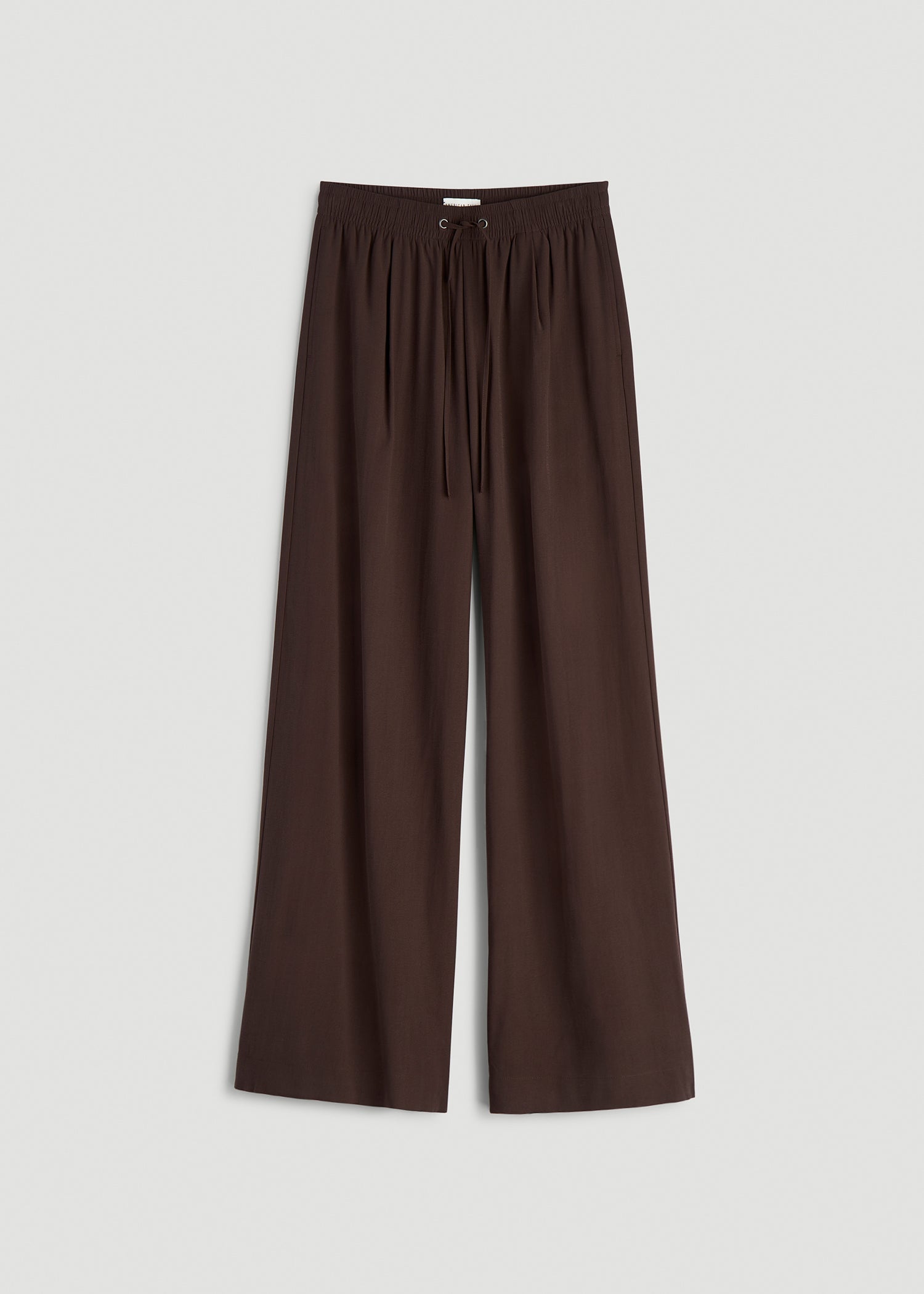 American Tall Women Relaxed Pull-On Pants for Tall Women in Espresso