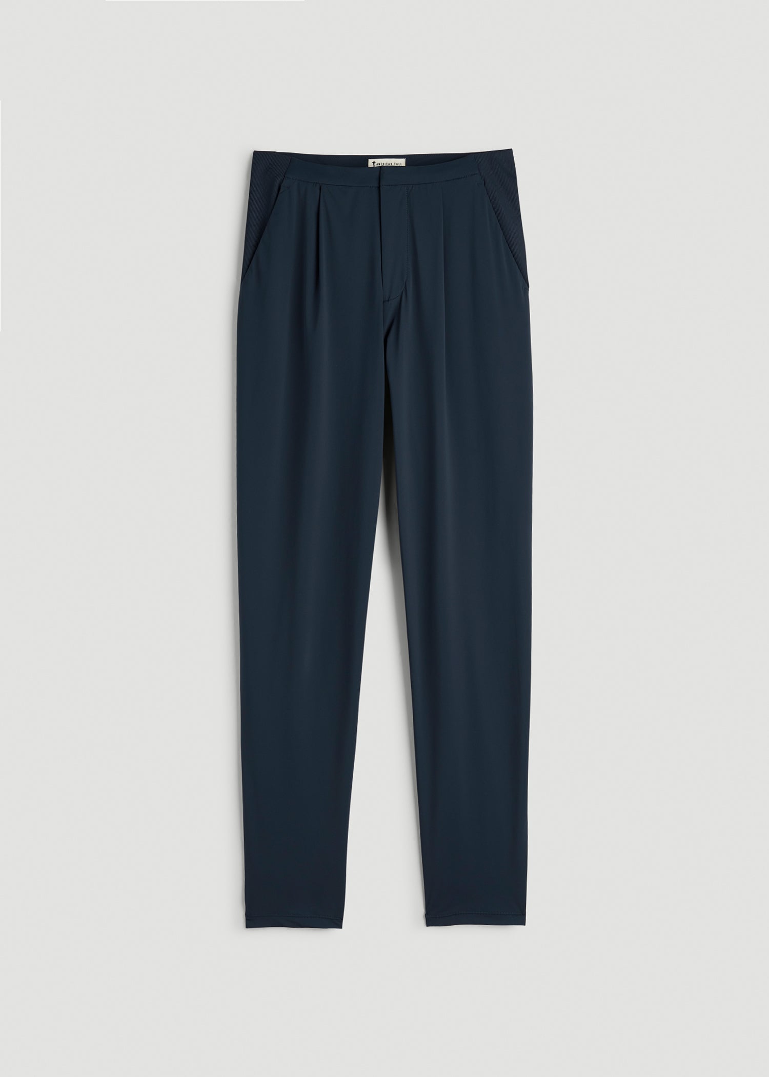 American Tall Women Commuter Pleated Jogger Pant in for Tall Women Navy