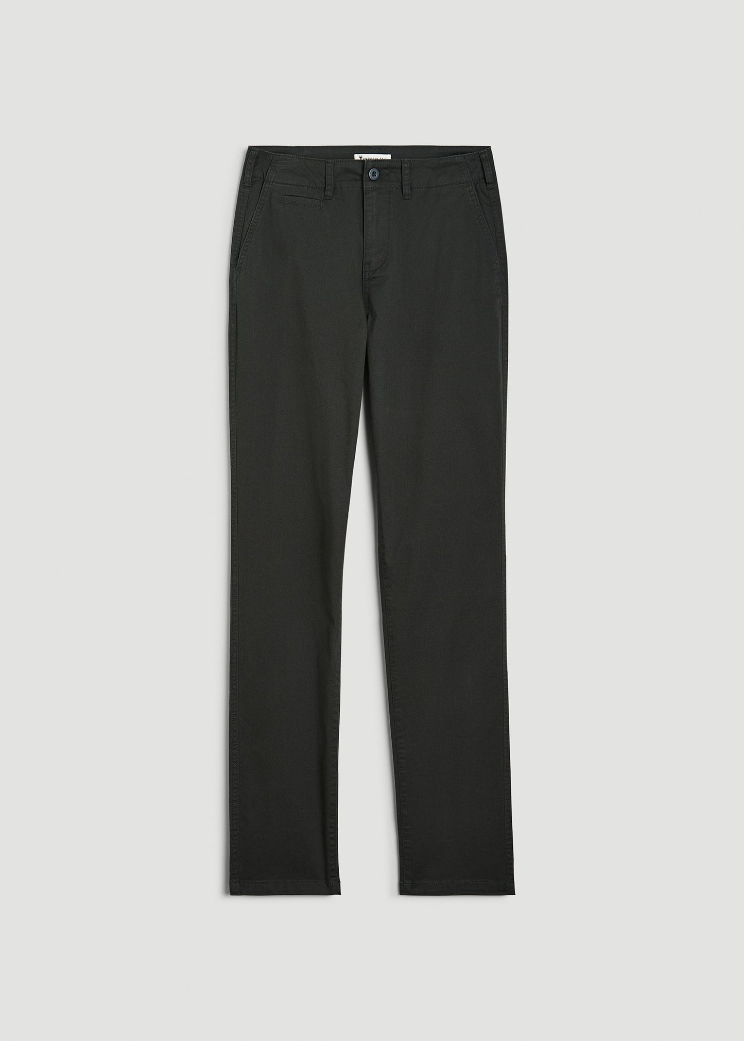 American Tall Women|Men High Rise Tapered Chino Pants for Tall Women in Pine Grove