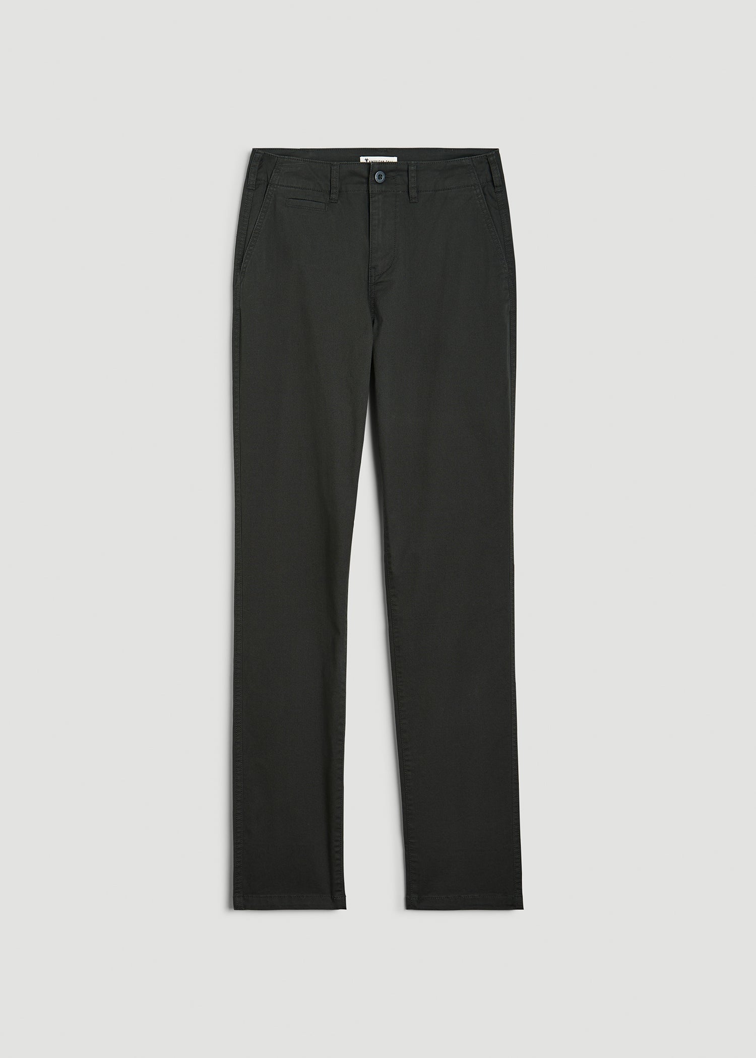 American Tall Women|Men High Rise Tapered Chino Pants for Tall Women in Pine Grove