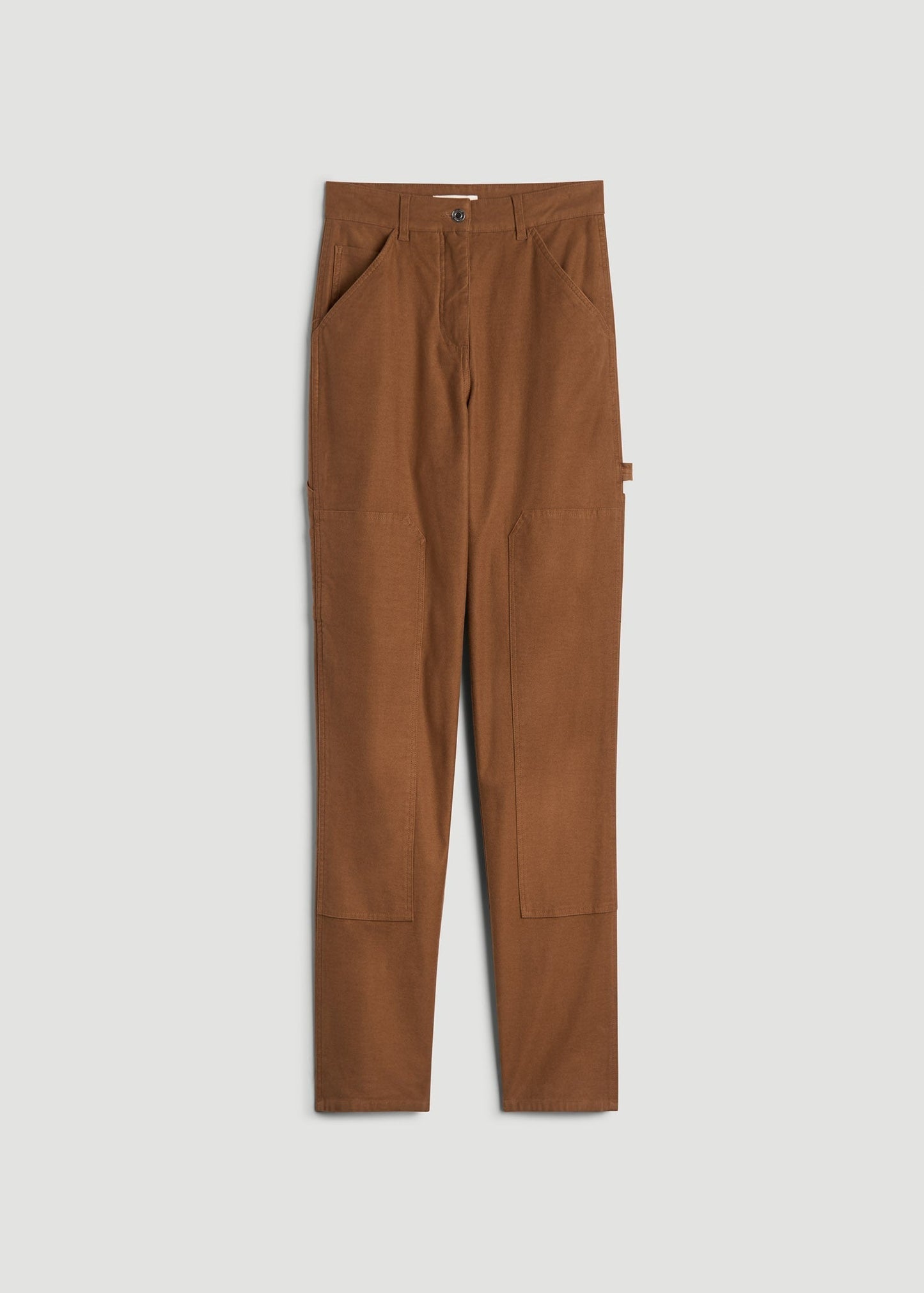 American Tall Women|Men High-Waisted Carpenter Pocket Pants for Tall Women in Nutshell