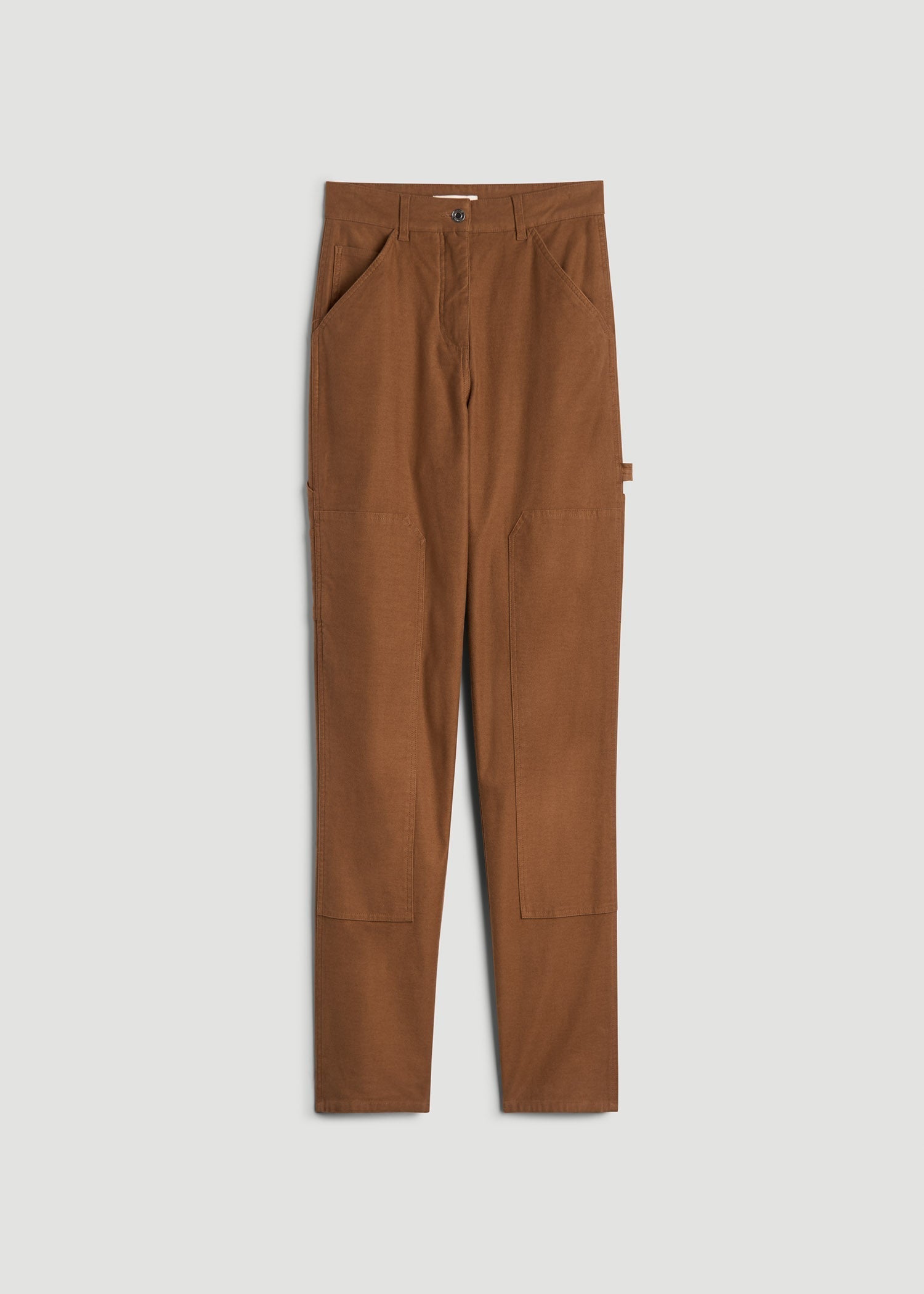 American Tall Women|Men High-Waisted Carpenter Pocket Pants for Tall Women in Nutshell