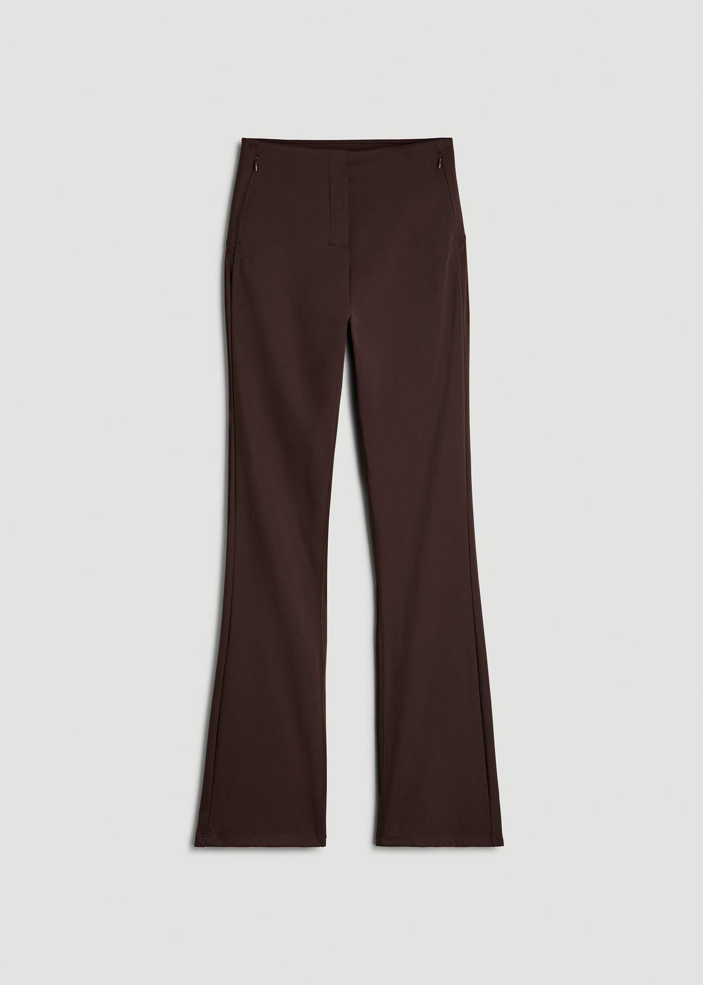 American Tall Women High Rise Pull On Mini Flare Pant for Tall Women in Espresso