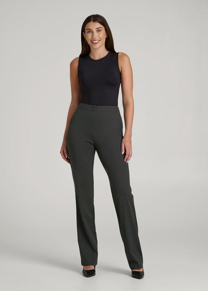American Tall Women Freedom Flex Straight Leg Dress Pants for Tall Women in Pine Grove