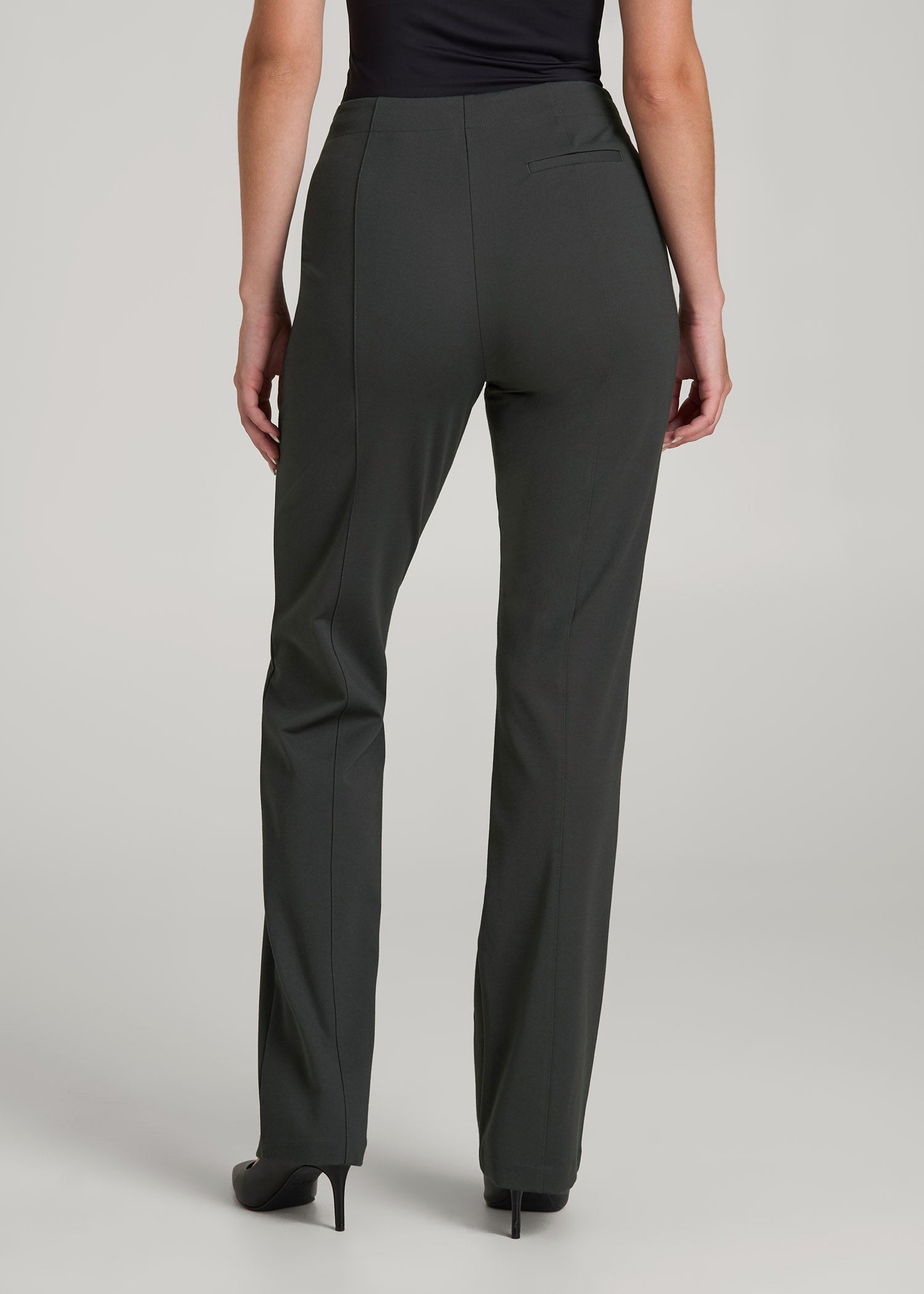 American Tall Women Freedom Flex Straight Leg Dress Pants for Tall Women in Pine Grove