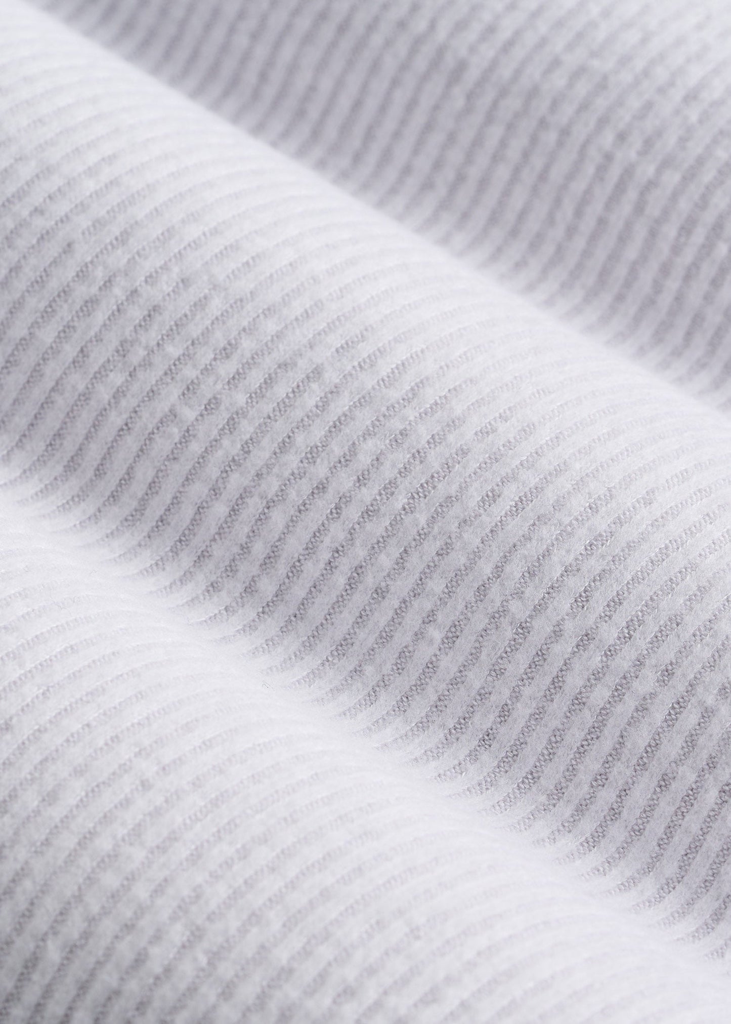 American Tall Women Ribbed Henley Lounge Top for Tall Women in Cloud White